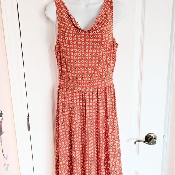 Nwt ANTHROPOLOGIE MAEVE  Brianne Cowl Neck Dress XS @V - Picture 5 of 12